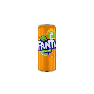 Напій Fanta Апельсин, ж/б, 330 мл 1234594 фото