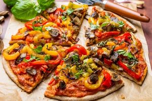 Веганська піца - рецепт фото