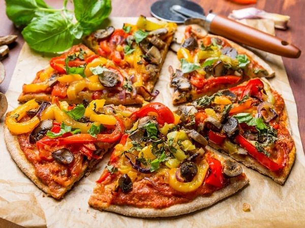 Рецепт: Пицца без сыра | В мультиварке.