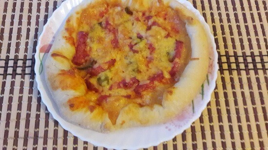 Домашняя пицца с сырными бортиками, быстро и очень вкусно - фото 11